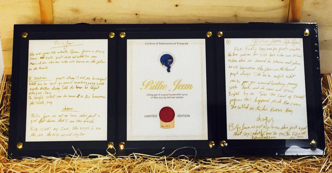 Lithografie Billie Jean   Lithografie Billie Jean