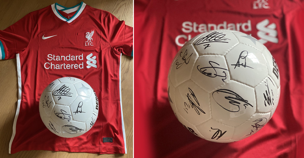  Liverpool Ball Trikot 