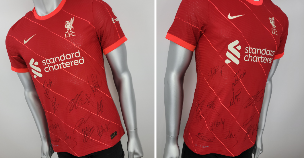  Liverpool Trikot signiert 