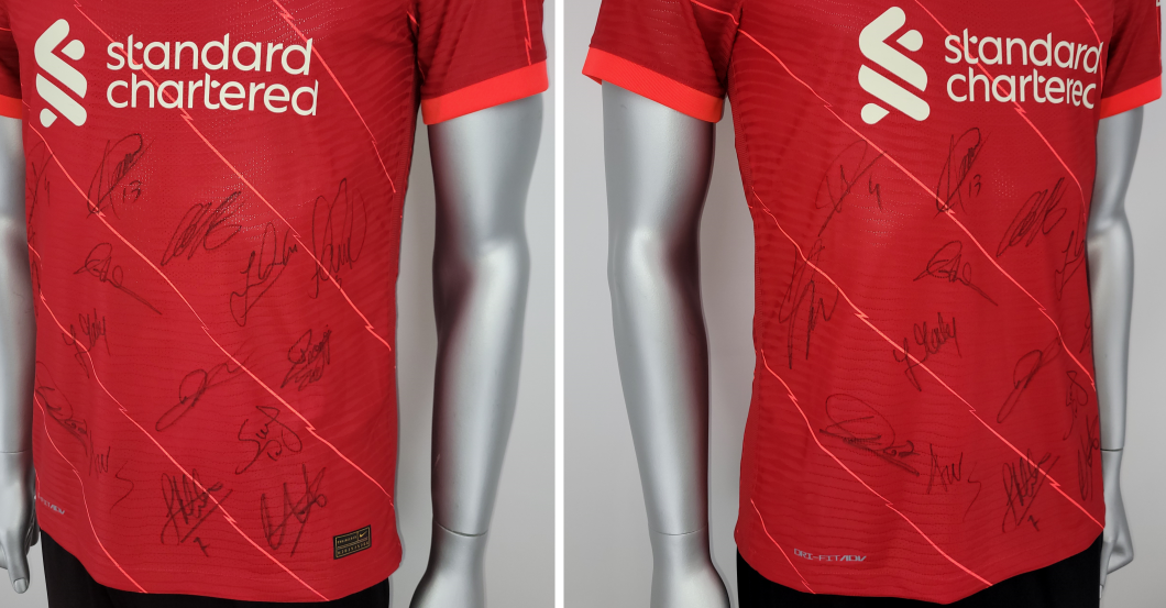  Liverpool Trikot signiert 