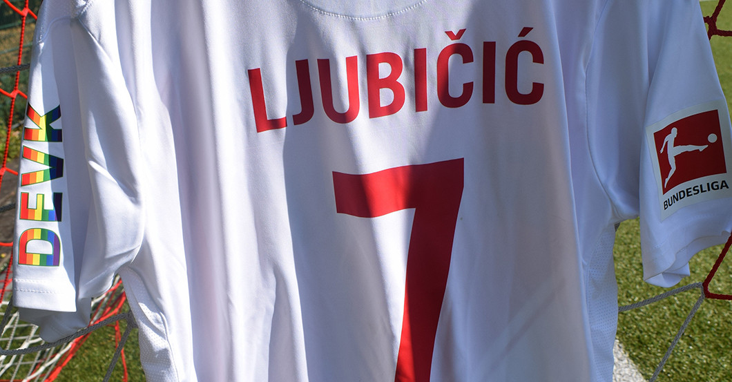 Ljubicic Trikot getragen   Ljubicic Trikot getragen