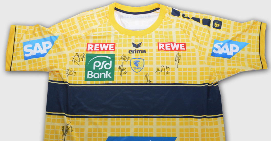 Löwen Trikot teamsigniert   Löwen Trikot teamsigniert