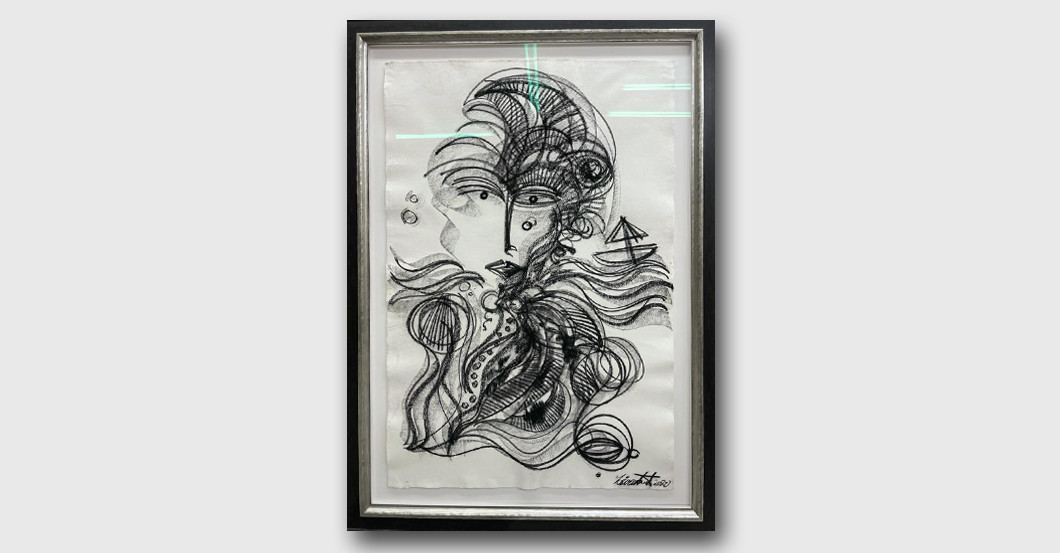  Löwentraut Zeichnung 