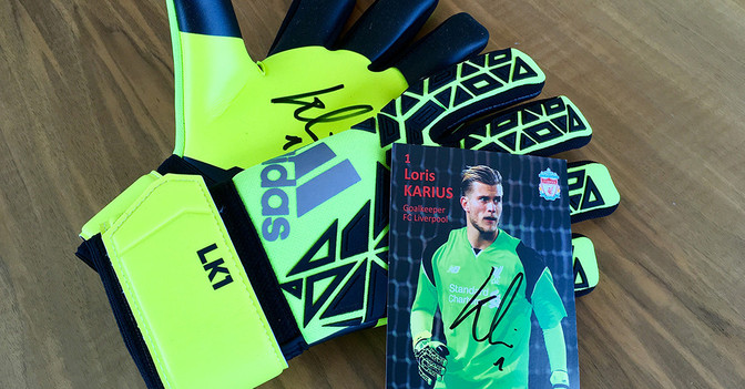 Loris Karius Handschuhe   Loris Karius Handschuhe