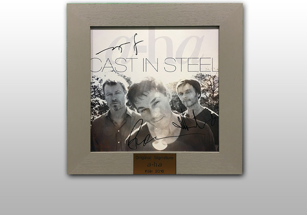  LP signiert von A HA 