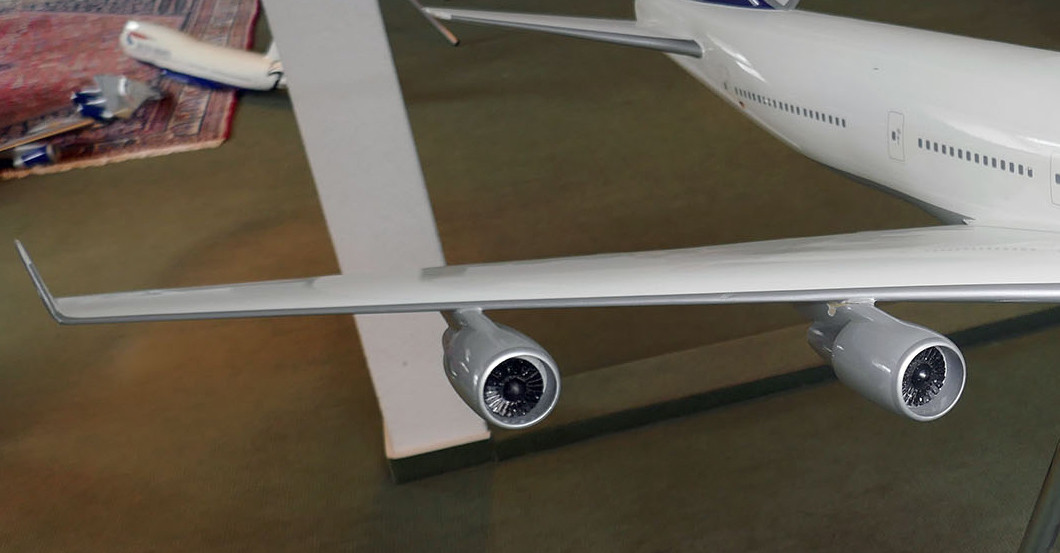 Lufthansa 747 Modell   Lufthansa 747 Modell