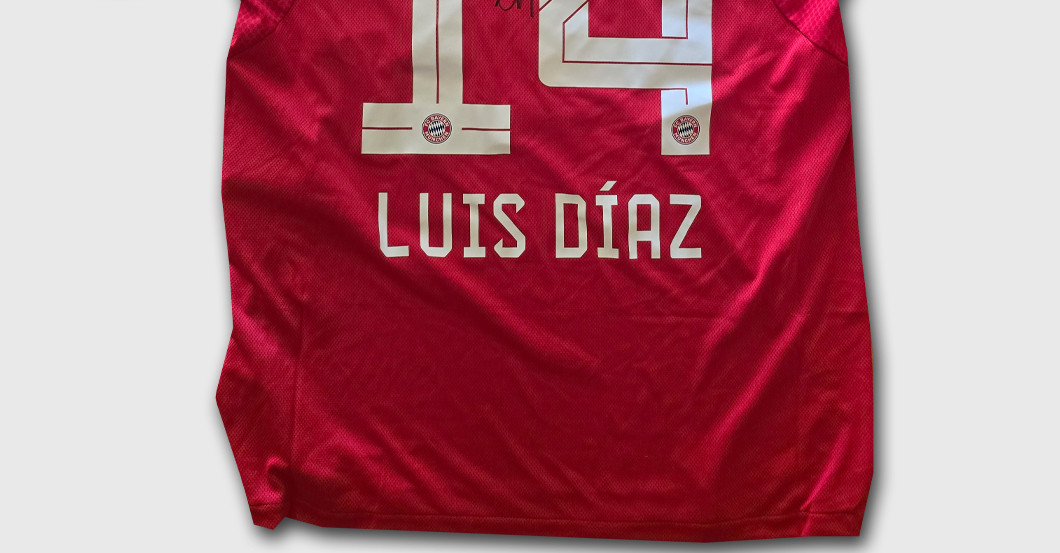  Luis Díaz Bayern Trikot  