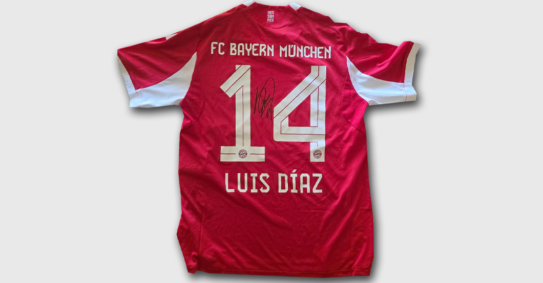  Luis Díaz Bayern Trikot  