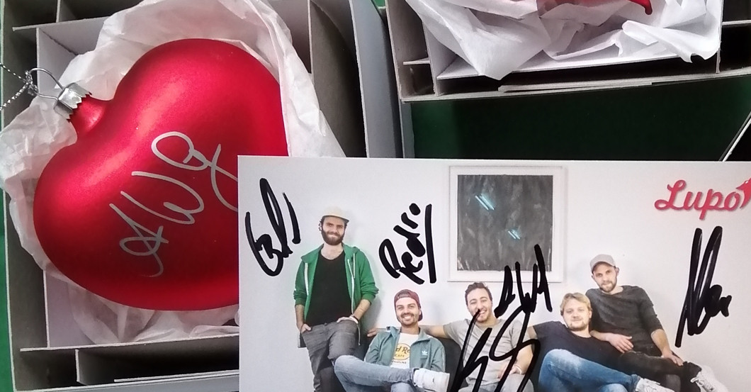 Lupo Kugeln rot   Lupo Kugeln rot