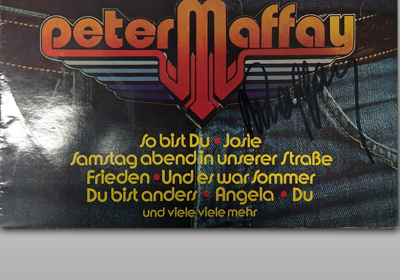  Maffay Frei sein signiert 