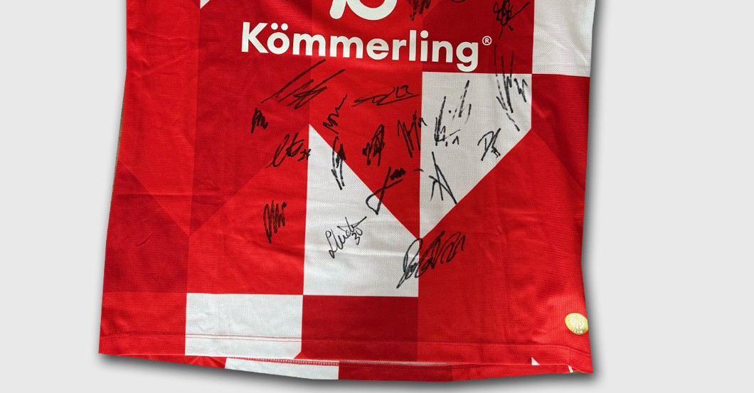  Mainz 05 teamsigniert 