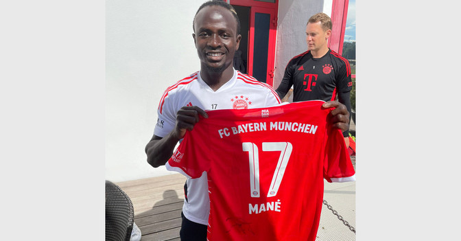  Mané Trikot FCB 