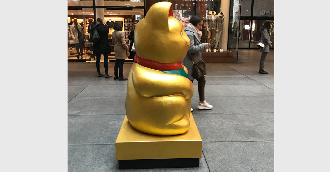 Maneki neko Winkekatze   Maneki neko Winkekatze