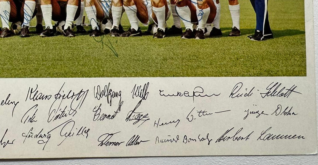  Mannschaftskarte Gladbach 