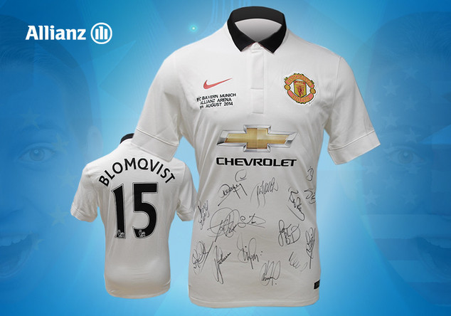  ManU Trikot signiert 