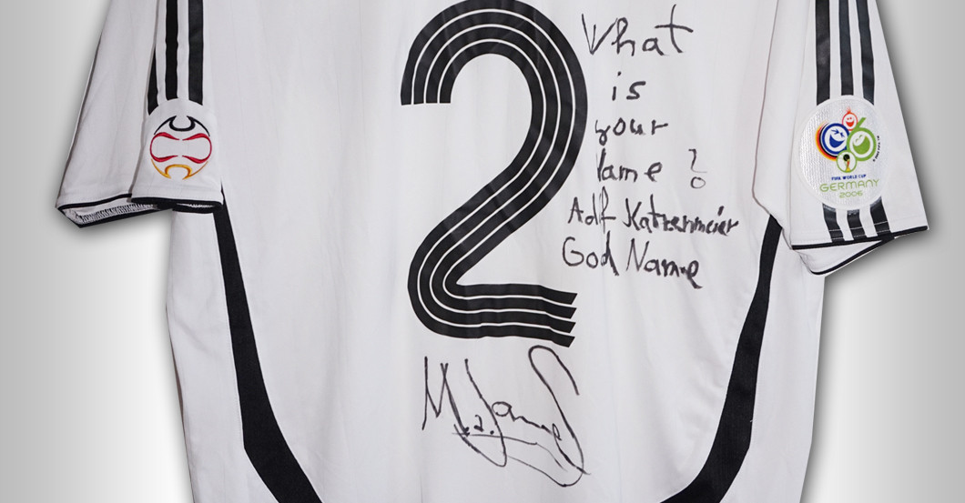 Marcell Jansen WM Trikot   Marcell Jansen WM Trikot