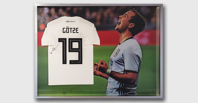  Mario Götze DFB Rahmen 