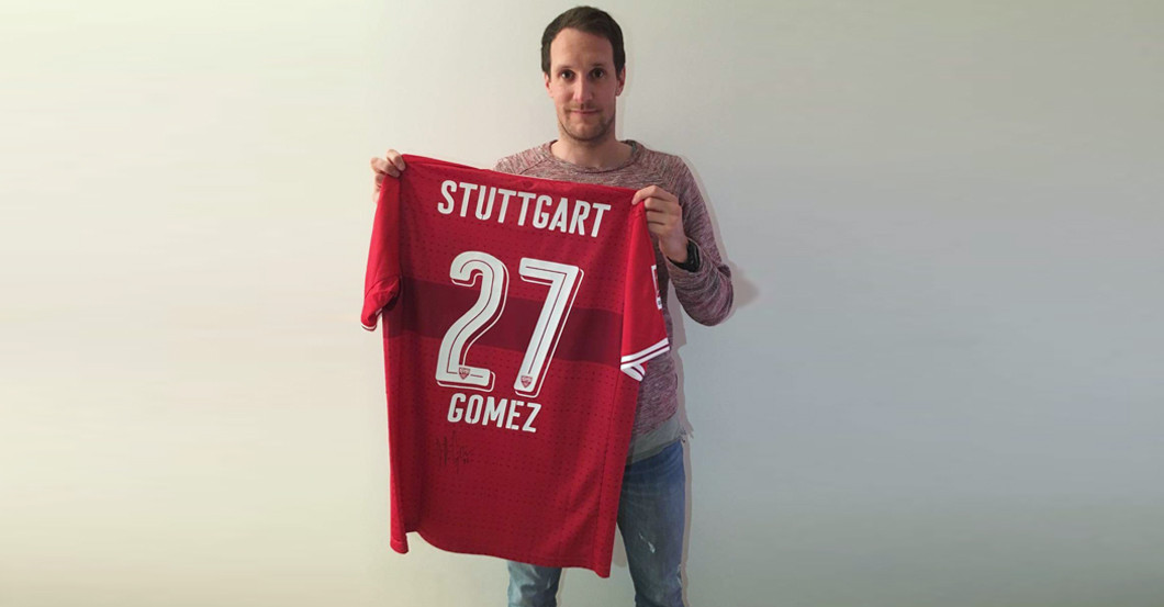 Mario Gomez Spielertrikot   Mario Gomez Spielertrikot