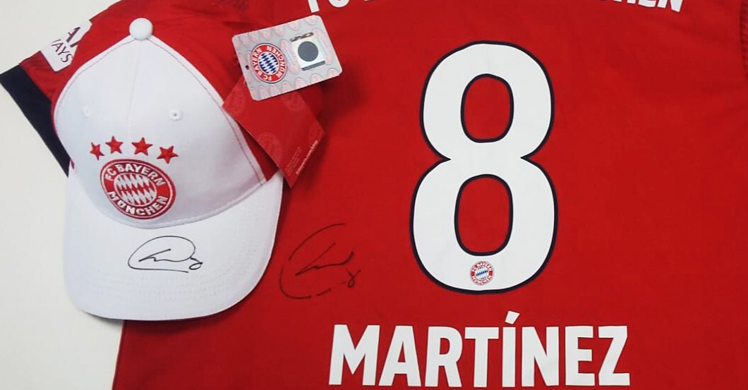 Martinez Heimtrikot Cap   Martinez Heimtrikot Cap
