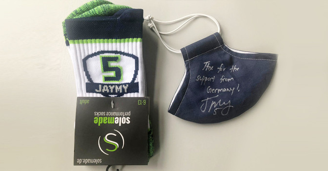  Maske Seattle Seahawks 