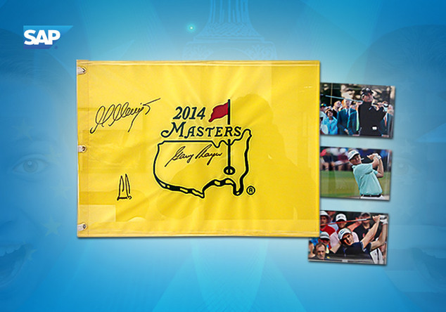  Masters 2014 Pin Flag 
