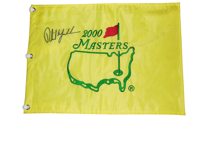  Masters Flag Mickelson 