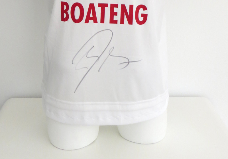  Matchworn Trikot Boateng 