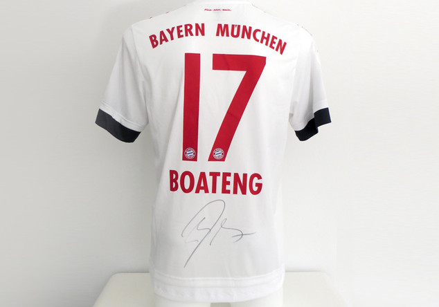  Matchworn Trikot Boateng 