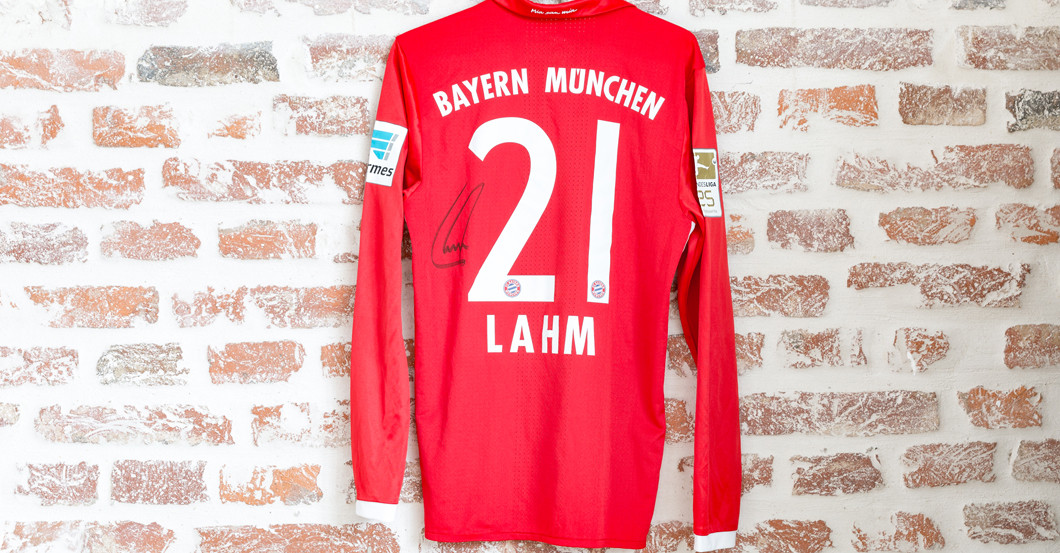  Matchworn Trikot Lahm 