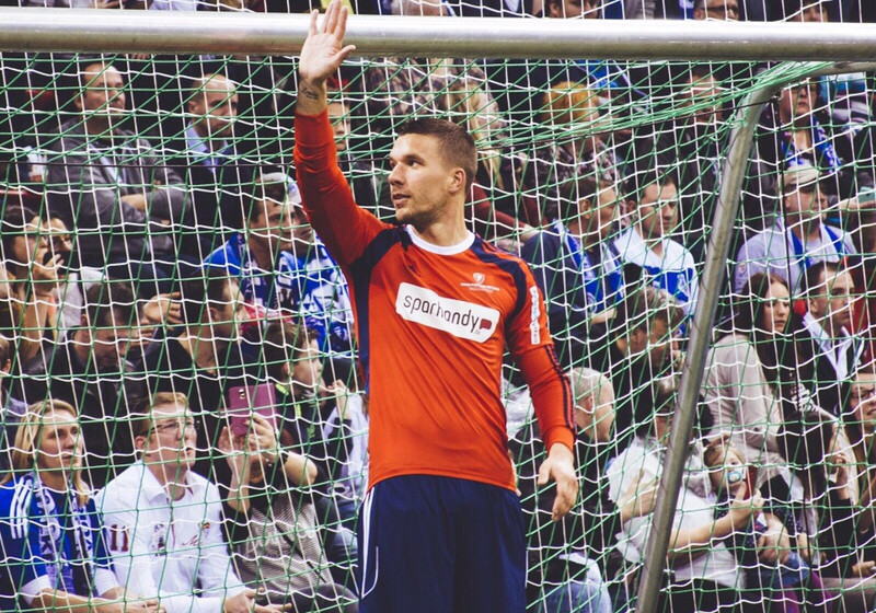  Matchworn Trikot Poldi 