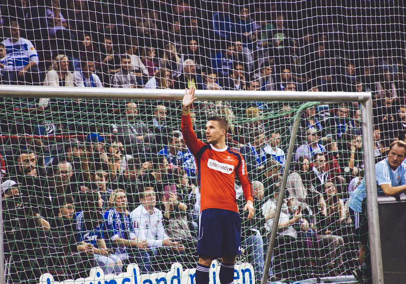  Matchworn Trikot Poldi 