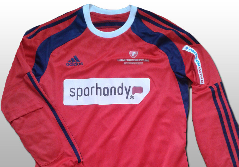  Matchworn Trikot Poldi 