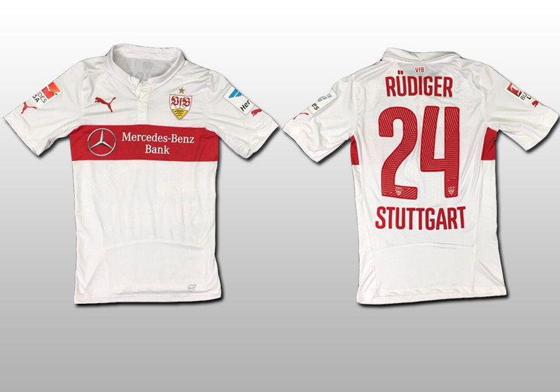  Matchworn Trikot Rüdiger 