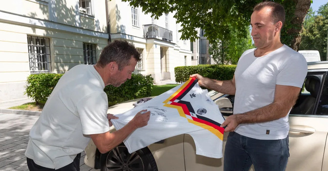 Matthäus DFB Retrotrikot   Matthäus DFB Retrotrikot