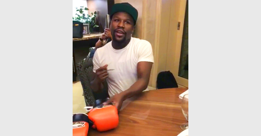  Mayweather Handschuh 