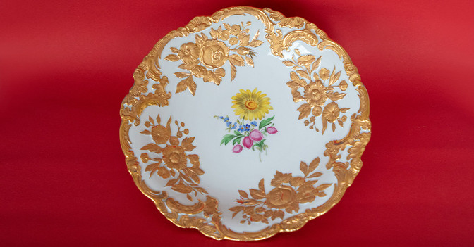 Meissen Prunkschale   Meissen Prunkschale