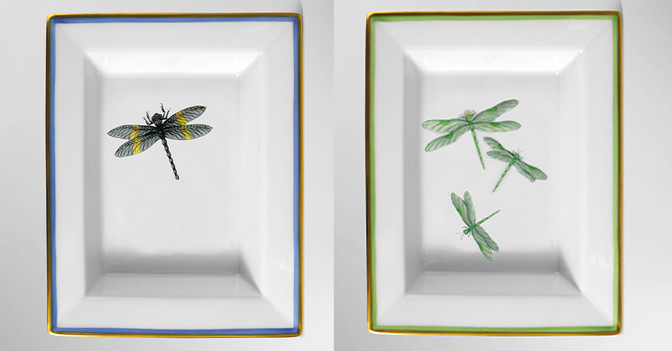  Meissen Schalen Libelle 