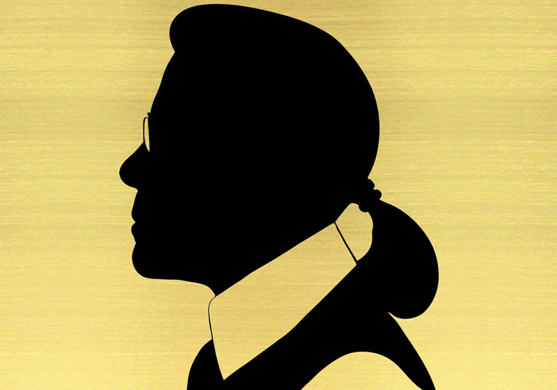  Messingtafel Lagerfeld 