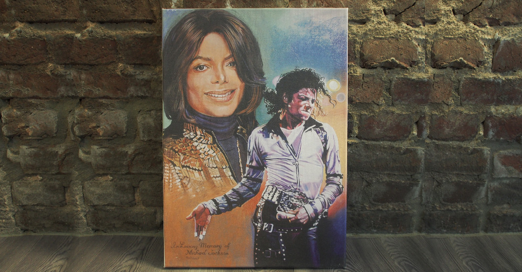  Michael Jackson Print 