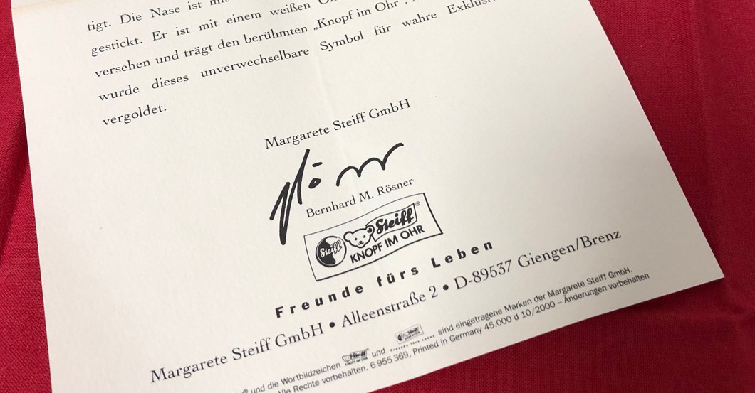 Mini Teddy weiß   Mini Teddy weiß