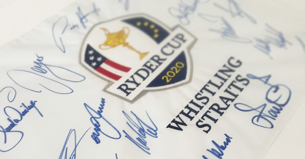 MK Ryder Cup Fahne   MK Ryder Cup Fahne