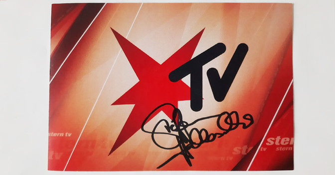 Moderationskarte Stern TV   Moderationskarte Stern TV