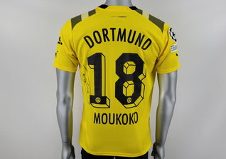  Moukoko BVB-Trikot  