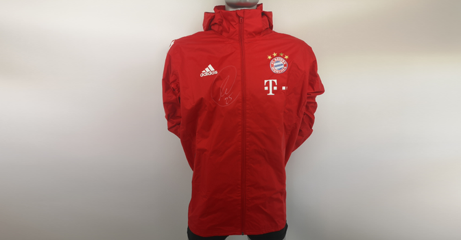 Müller Jacke signiert   Müller Jacke signiert