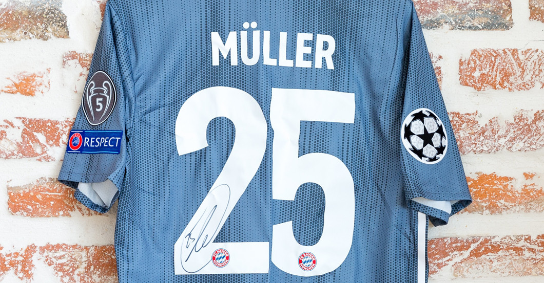 Müllers CL Trikot   Müllers CL Trikot