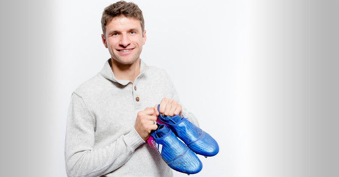 Müllers Schuhe blau pink   Müllers Schuhe blau pink