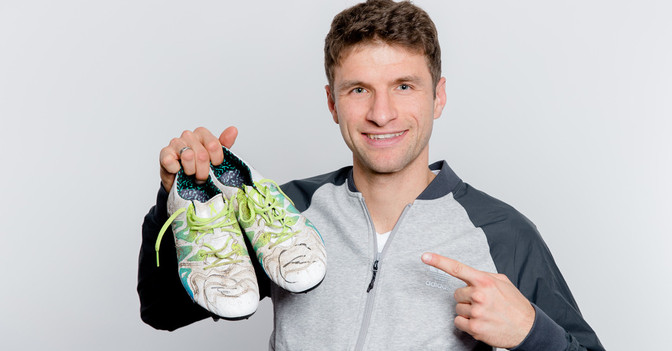 Müllers Schuhe weiß blau   Müllers Schuhe weiß blau