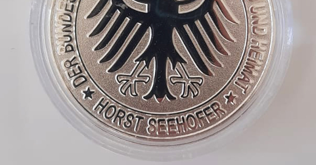  Münze Seehofer 
