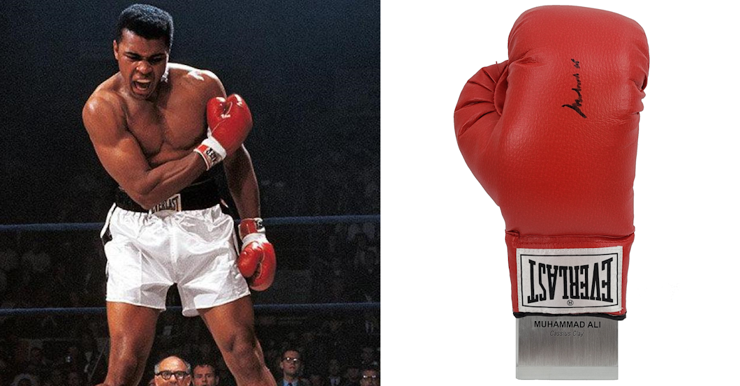 Muhammad Ali-Handschuh 