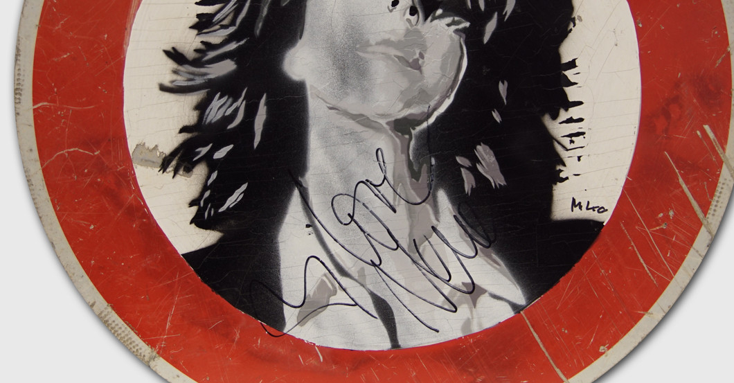  Nena Schild signiert 